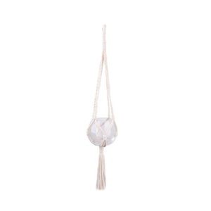 25" Macrame Cotton Pot Hanger